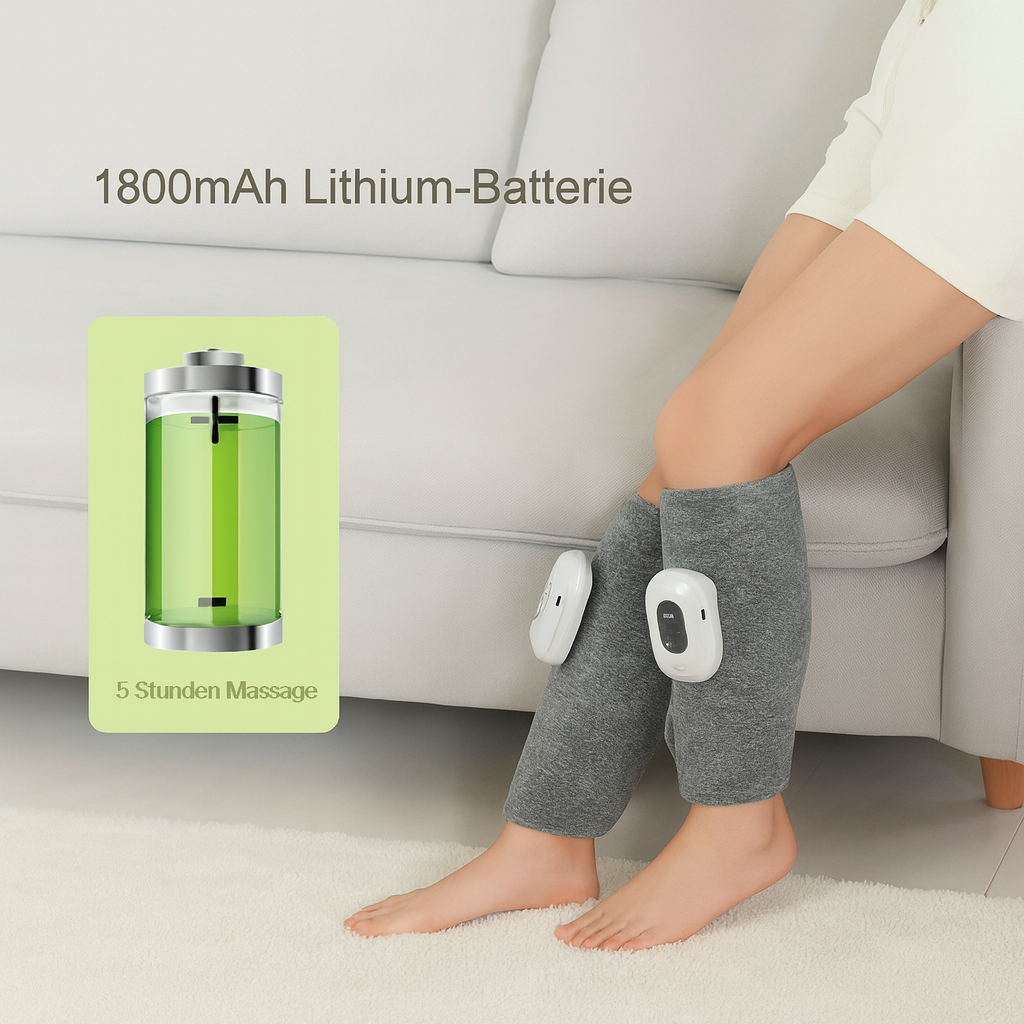 Fördert die Durchblutung – 360° Massagegerät gegen müde & schwere Beine